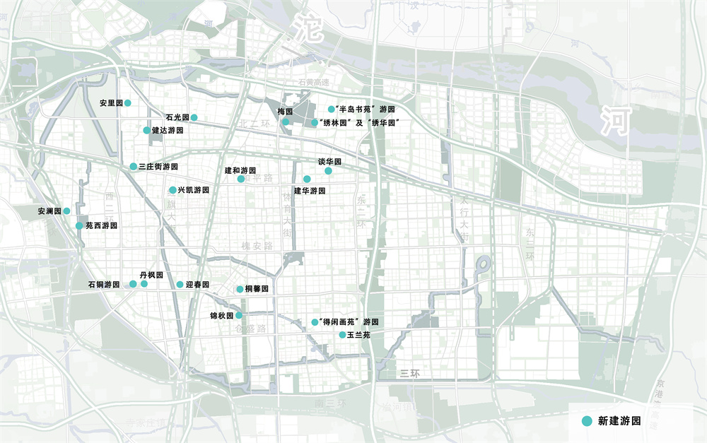 石家庄市2022年美丽省会城市绿化项目实施方案|hq体育app官网入口(图14)