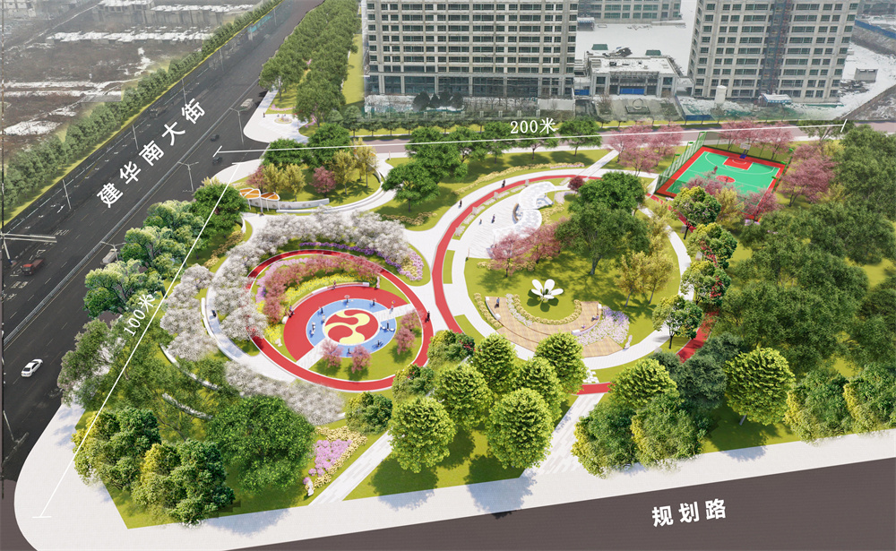 石家庄市2022年美丽省会城市绿化项目实施方案|hq体育app官网入口(图25)